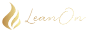 LeanOn logo kultainen